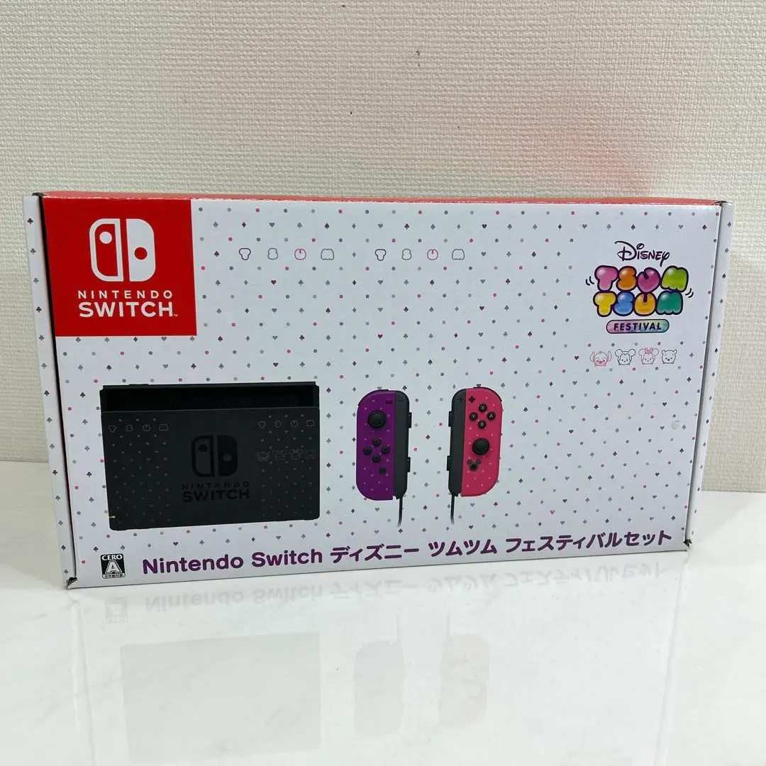 【激レア】Nintendo Switch ディズニー限定盤 セット Nintendo Switchソフト】ディズニー ツムツム フェスティバル
