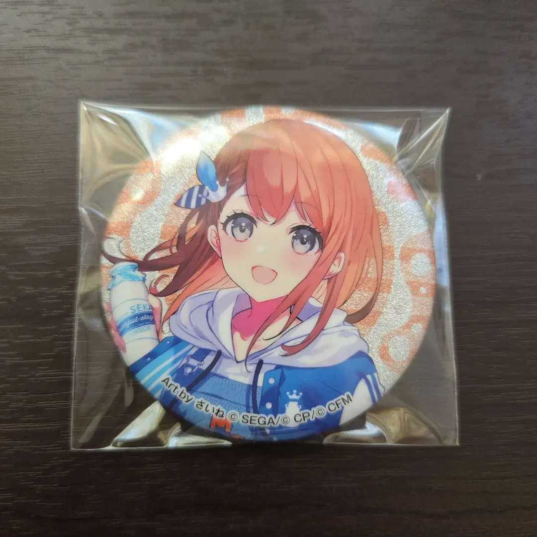 Thumbnail of Project Sekai Minori Hanasato Glitter Can Badge Lawson