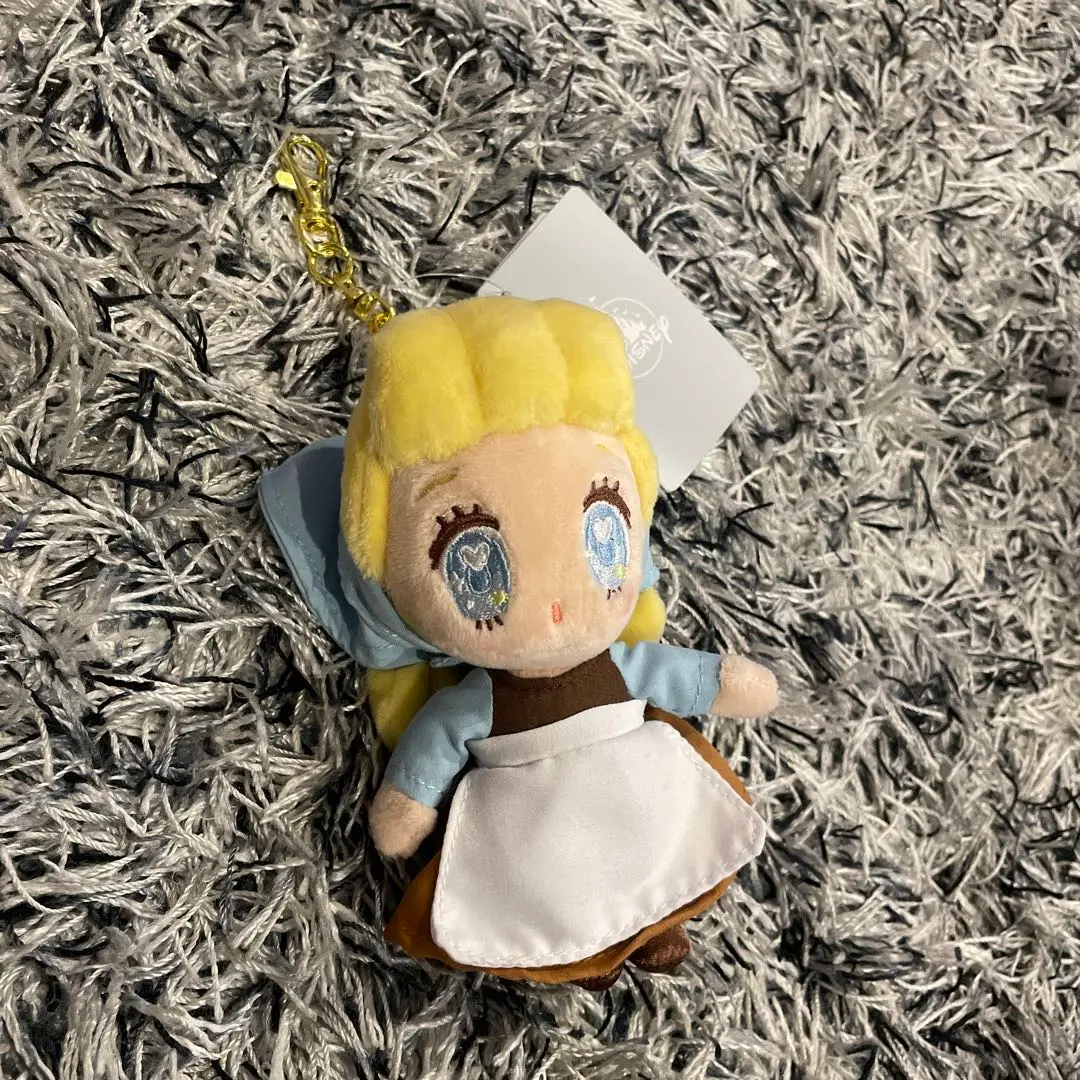 Disney - シンデレラ＆プリンスチャーミング ぬいぐるみキーチェーン TINY シンデレラ プリンスチャーミング tiny ぬいぐるみキーチェーン