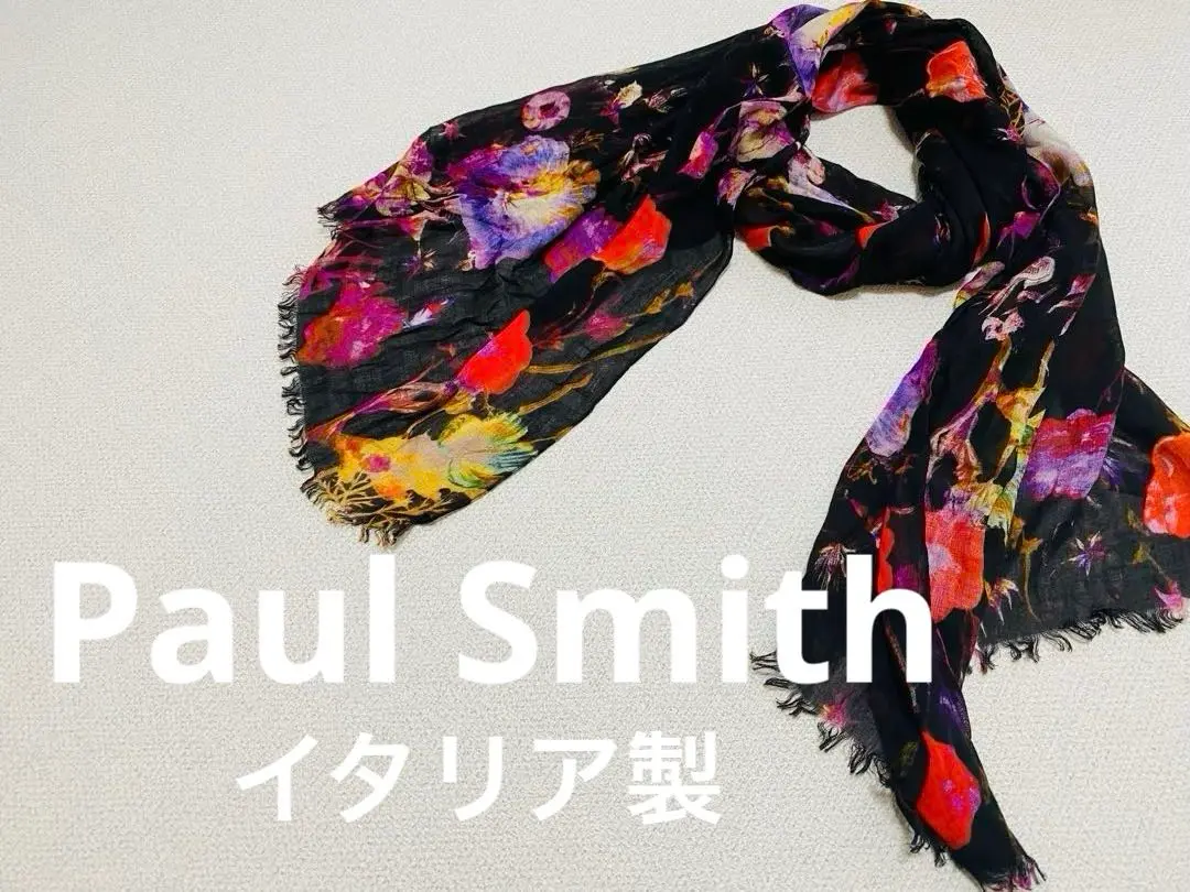 2025年最新】Paul Smith 柄・デザイン：花柄 ストール・ショール