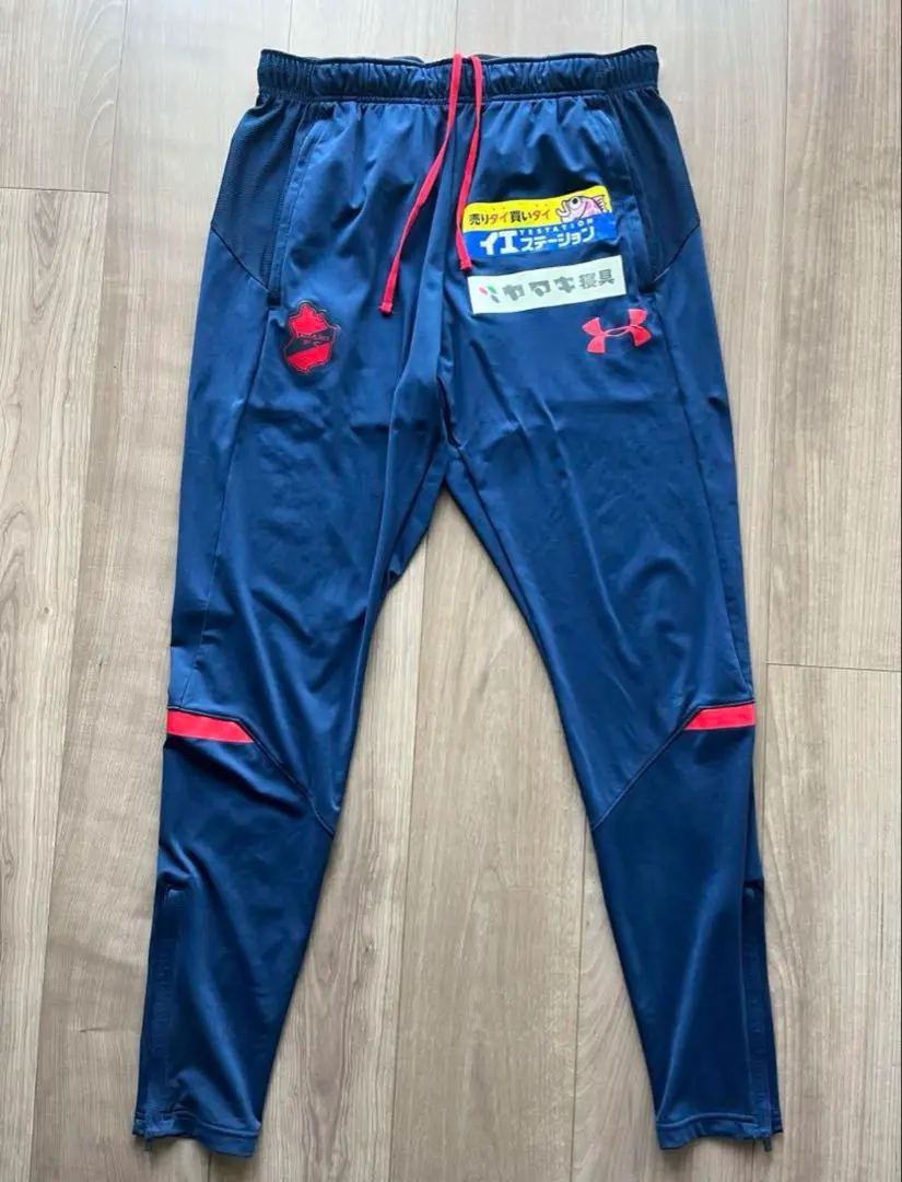 選手着用品・支給品/いわきFCトレーニングウェア＋パンツセット【貴重品】 UNDER ARMOUR - いわきFC トレーニングウェア 支給品の通販 by A