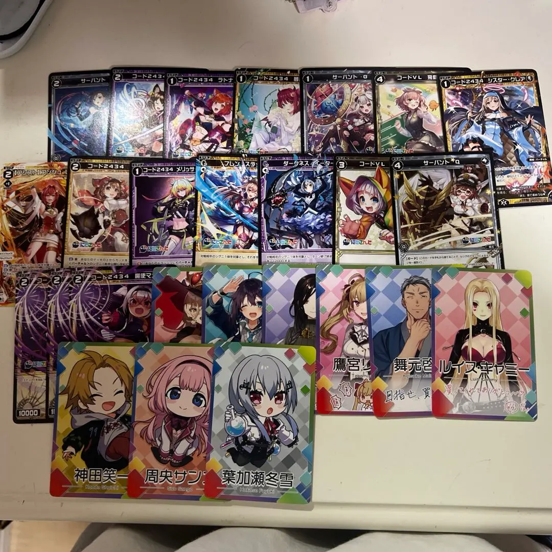 Thumbnail of NIJISANJI WIXOSS Chips Card Set (26 cards)