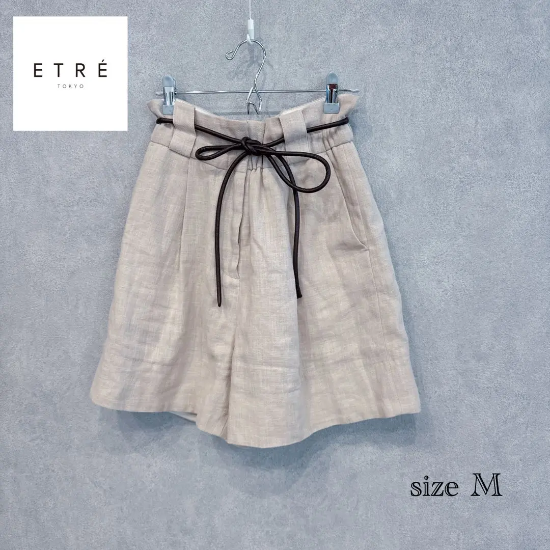最終お値下げ 新品未使用 etretokyo ボンディングショートパンツ ストライプバルーンショートパンツ（その他パンツ）｜ETRE TOKYO