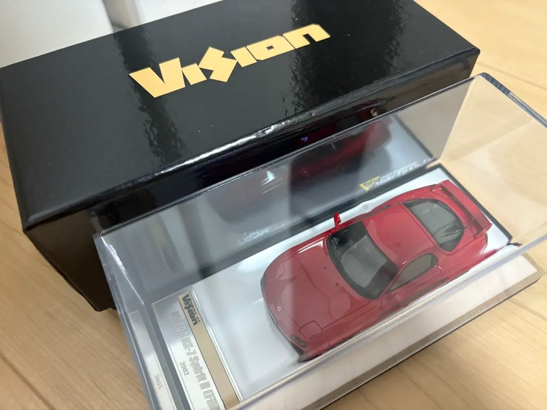 【激レア】MazdaマツダRX-Vision ミニカー 1/64レッド 新品 Rhino Model RM 1/64 マツダ MAZDA RX-VISION 4ドア Soul
