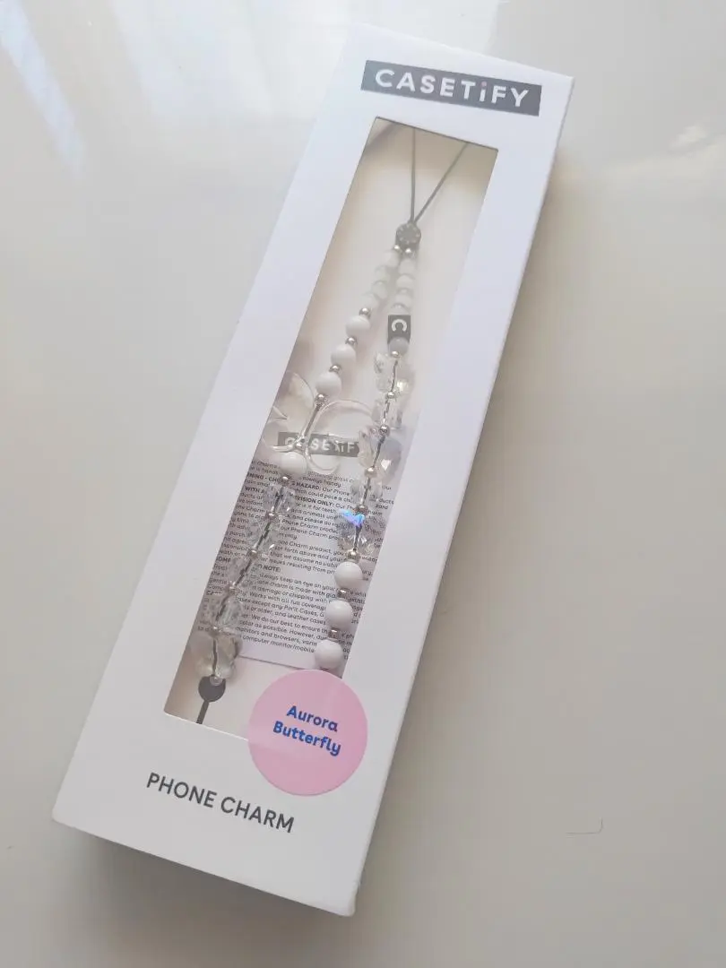 ☆送料無料 CASETiFY バタフライ スマホストラップ バタフライ 7900 Amazon.co.jp: [CASETiFY] バタフライ スマホストラップ