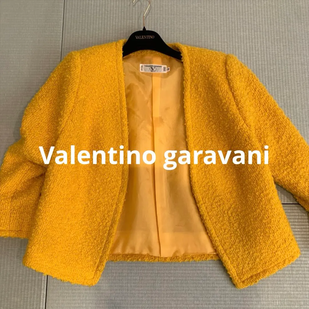 Valentino フリンジノーカラージャケット 20倍ポイント＊パルテノンフリンジノーカラージャケット＜女子