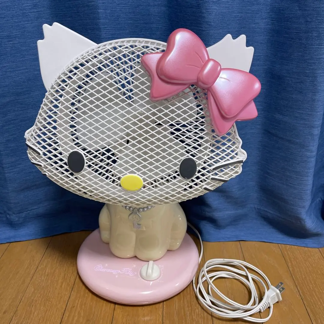 希少]＊チャーミーキティ＊サンリオ キティ パーソナル扇風機 美品
