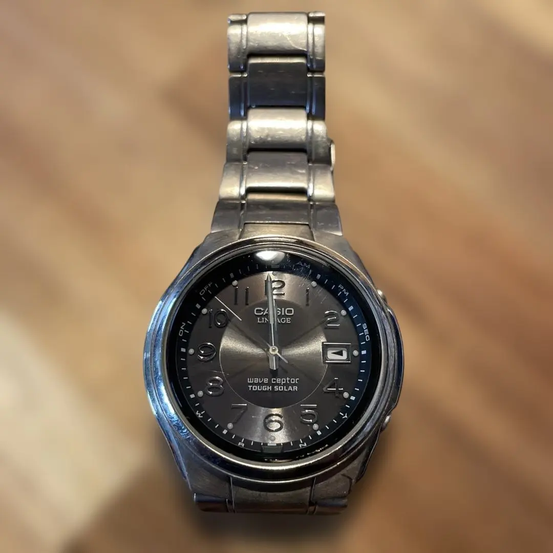 CASIO LINEAGE LCW-M100DE-7AJF Radio Solar Watch Silver White