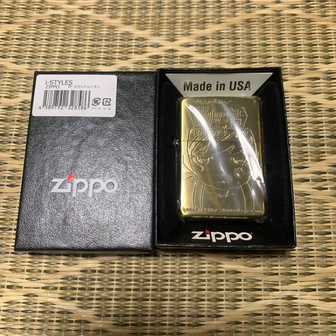 zippo 忍野 忍 物語シリーズ ゴールド刻印 希少モデル 2022年製 未使用】ZIPPO ジッポ 化物語 物語シリーズ セカンドシーズン