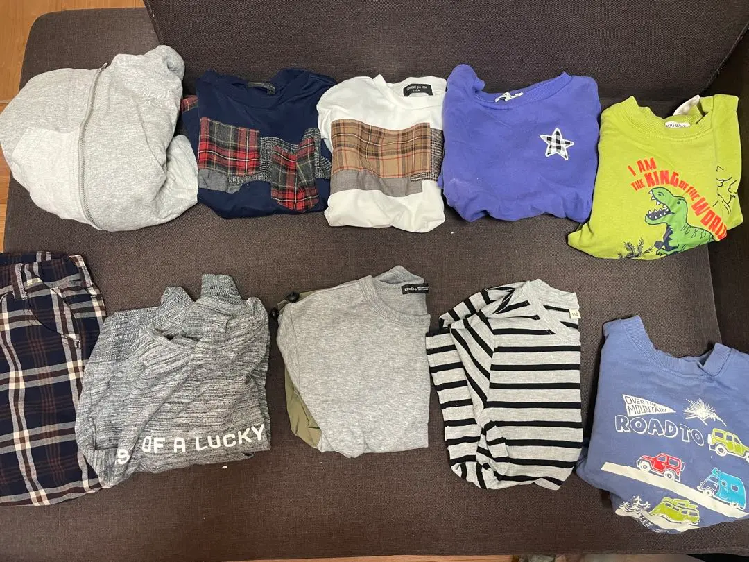 Thumbnail of Boys' long-sleeved 110 kids clothing set
