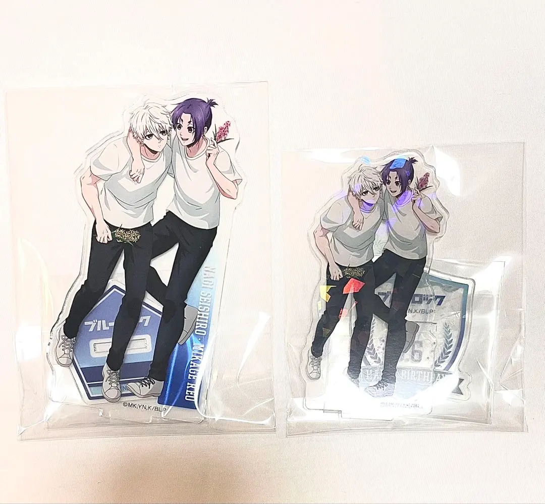Thumbnail of Blue Lock Sunshine Sakae Limited Hologram Acrylic Stand Nagi Seishiro & Reo Mikage