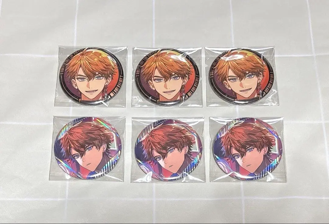 Thumbnail of Kitami Yusei 3SKM Half Anniversary Can Badge Nijisanji