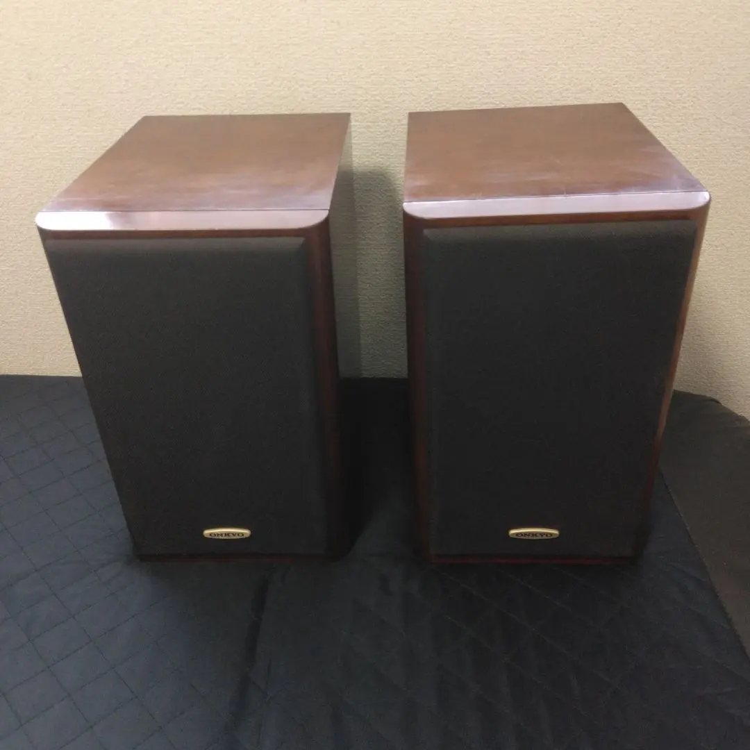 音出しオッケーですが、D-202AX LTD ジャンク オーディオ Audio ONKYOの30年前ペア76,000円のD-202AXを