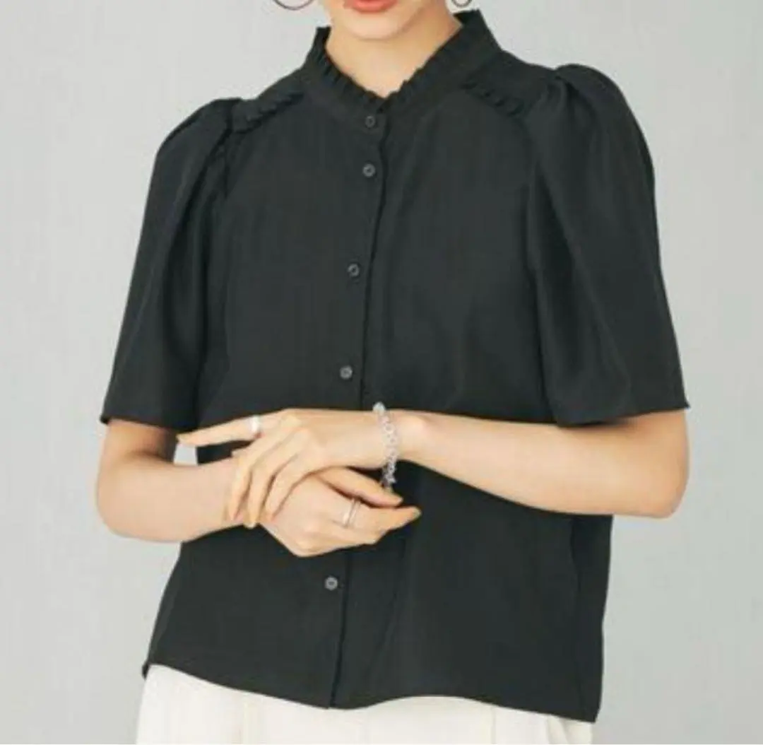 Thumbnail of emmel Refined Short Sleeve Blouse