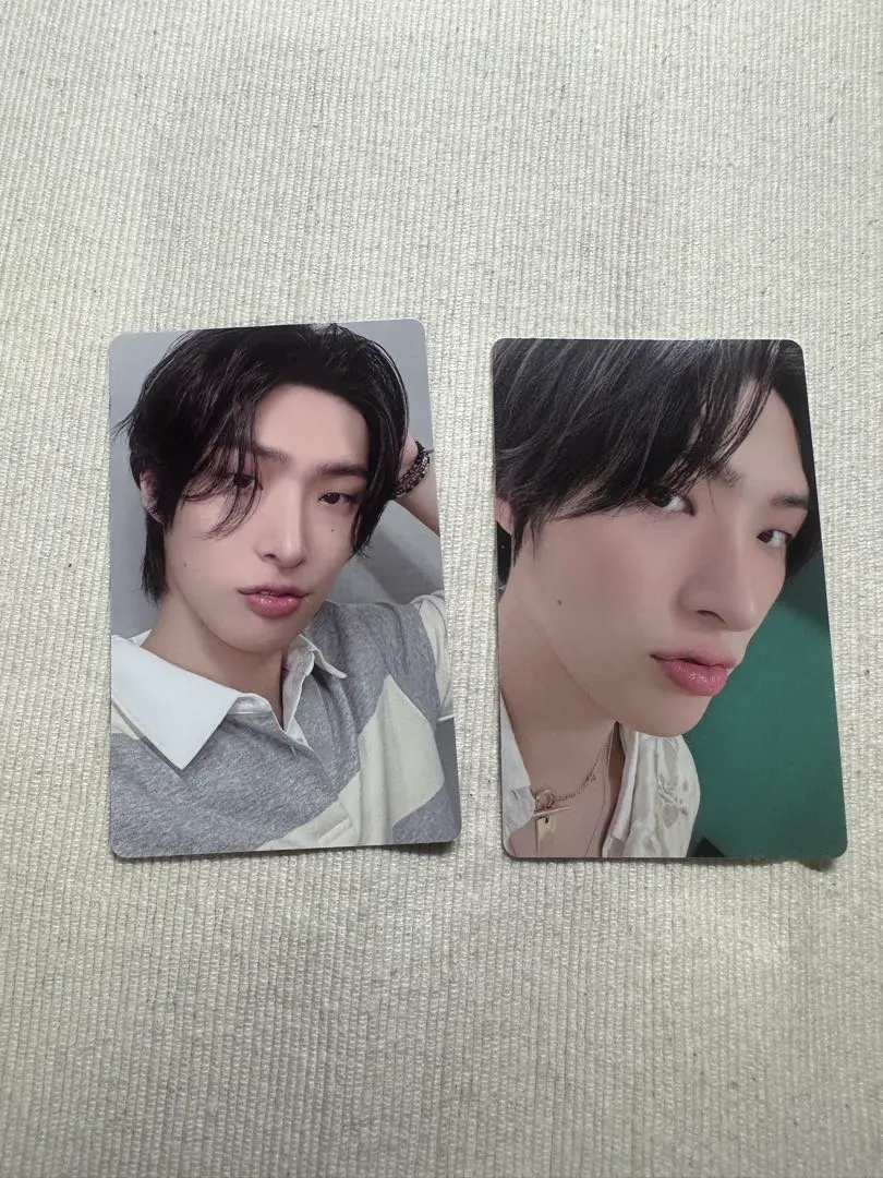 Thumbnail of ATEEZ 8ROOM Bingo Stamp Benefit Trading Card and Room Spray Trading Card - Mingi