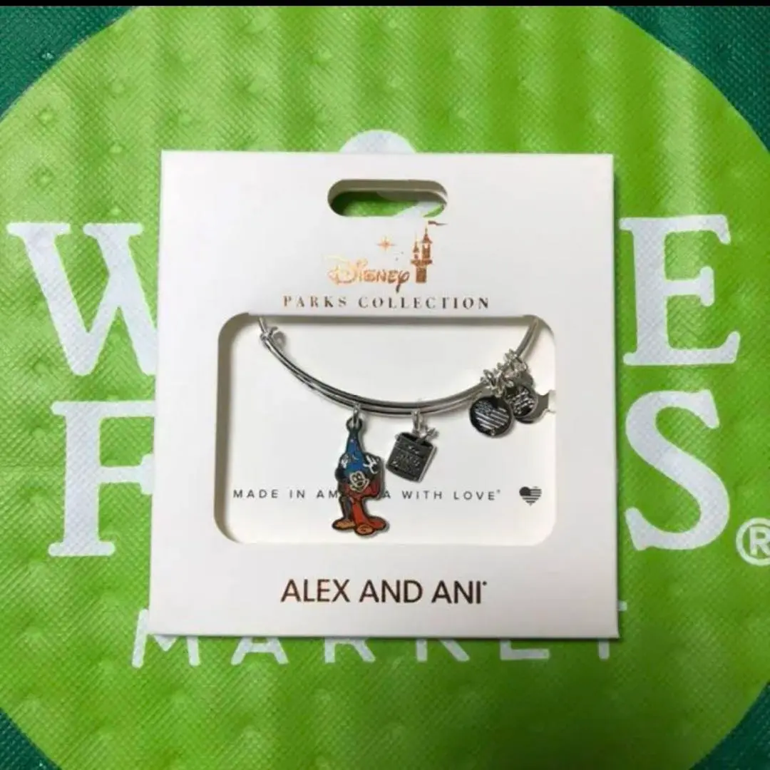 Disney® Mickey Mouse Charm Bangle, July Birthstone | Alex