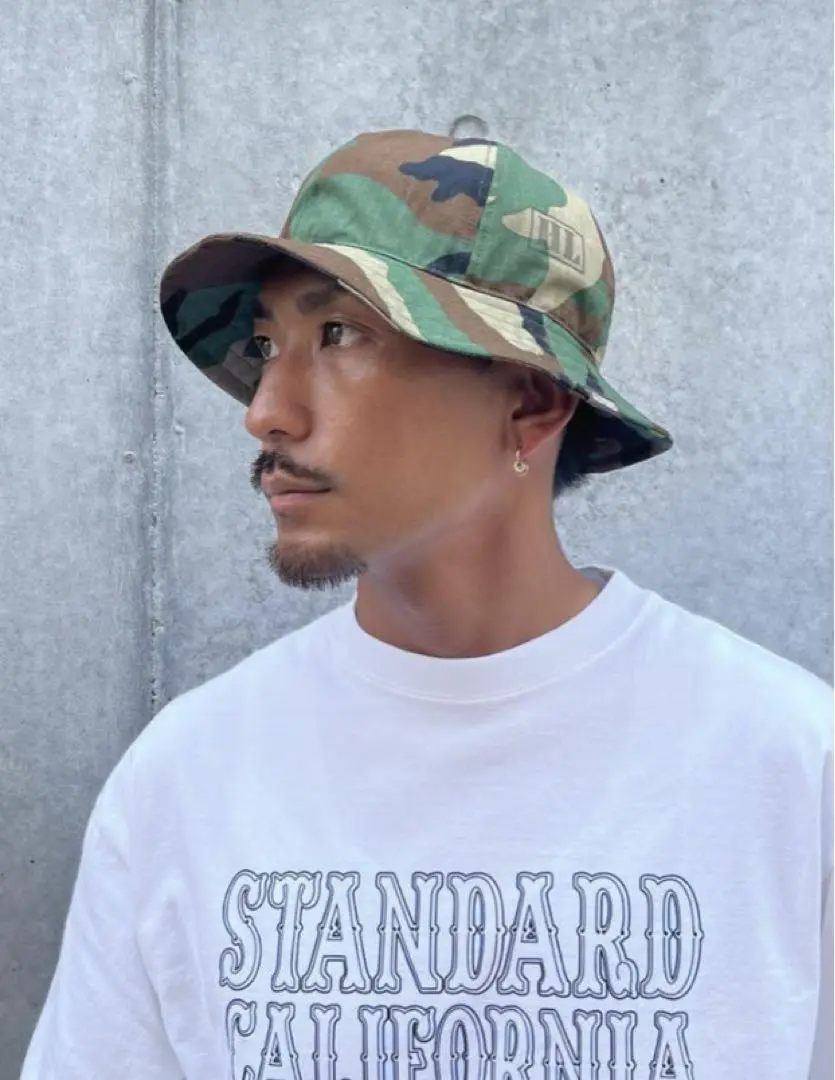 未使用 STANDARD CALIFORNIA ステインボールハットNAVY STANDARD CALIFORNIA SD Baseball Logo Cap (Navy) OTCAB070