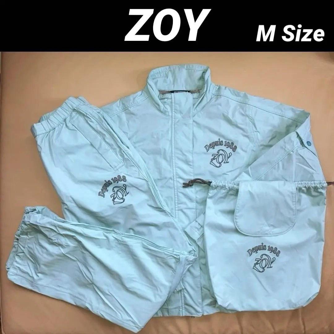 ZOY GOLF レインウェア ZOY - コーティングタフタ レインウェア セット | ネイビー