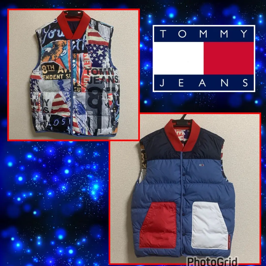  jeans ダウンベスト　トミー Tommy Hilfiger(トミーヒルフィガー) ダウンベスト(メンズ