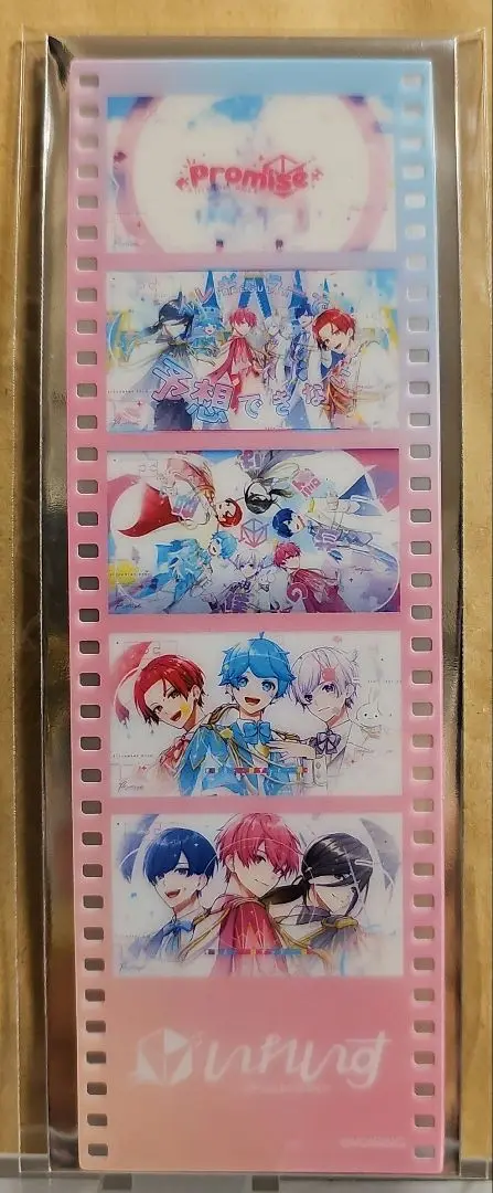Irregular Dice 隨機電影風格透明書籤 Promise 的縮圖