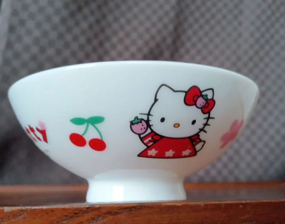 Hello Kitty 茶碗 1996 復古 的縮圖