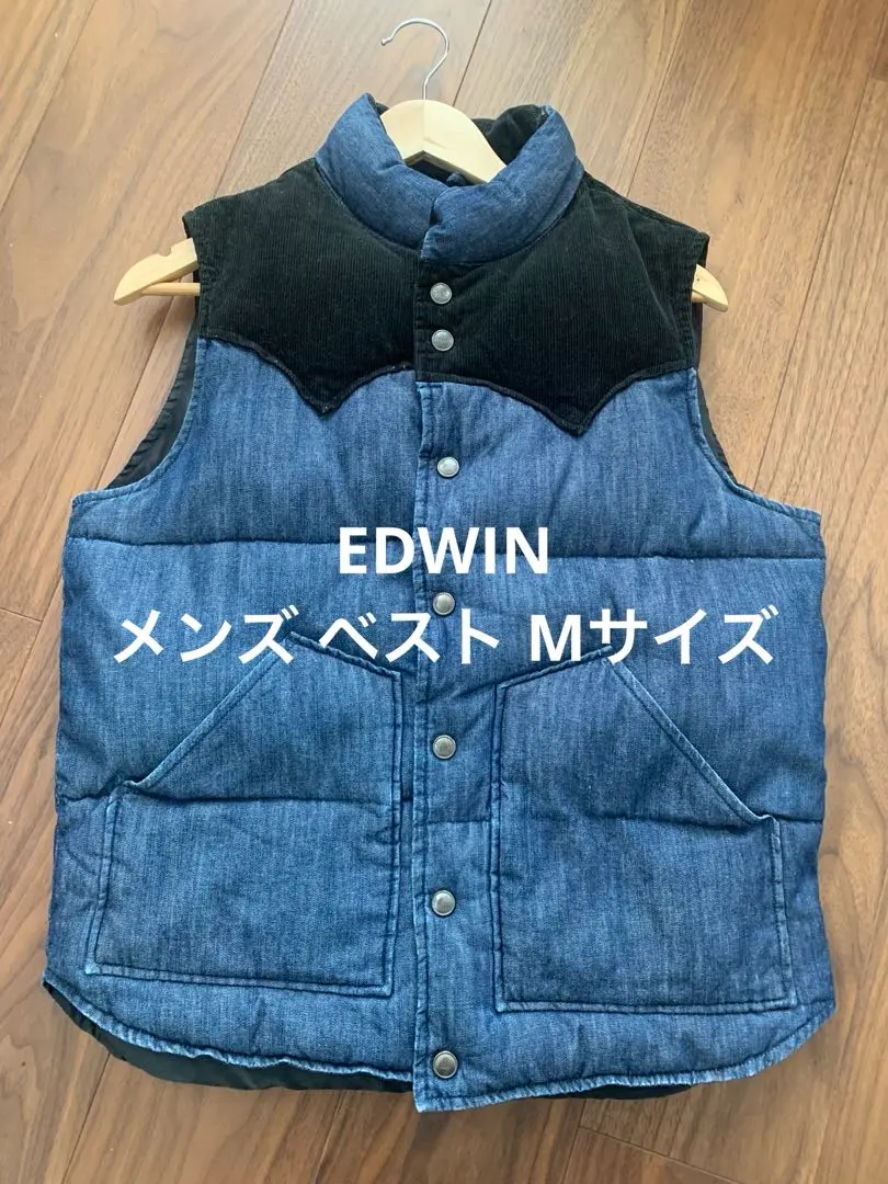新品　未使用☆メンズジレ　EDWIN エドウィン ベスト　LL 楽天市場】EDWIN エドウィン（ベスト・ジレ｜トップス）：メンズ