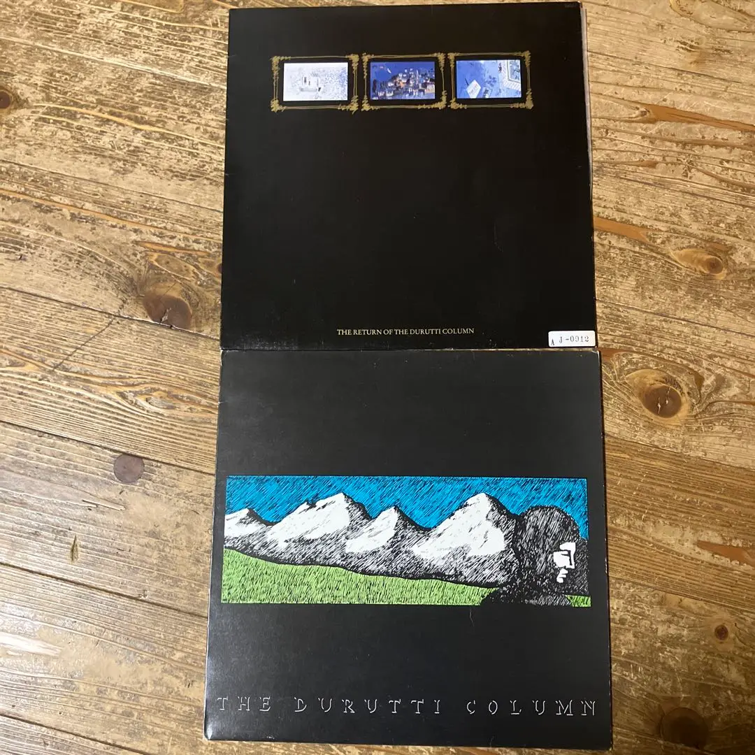 RETURN OF THE DURUTTI Column 紙ヤスリジャケ 芽瑠璃堂 ＞ ドゥルッティ・コラム 『ザ・リターン・オブ・ザ