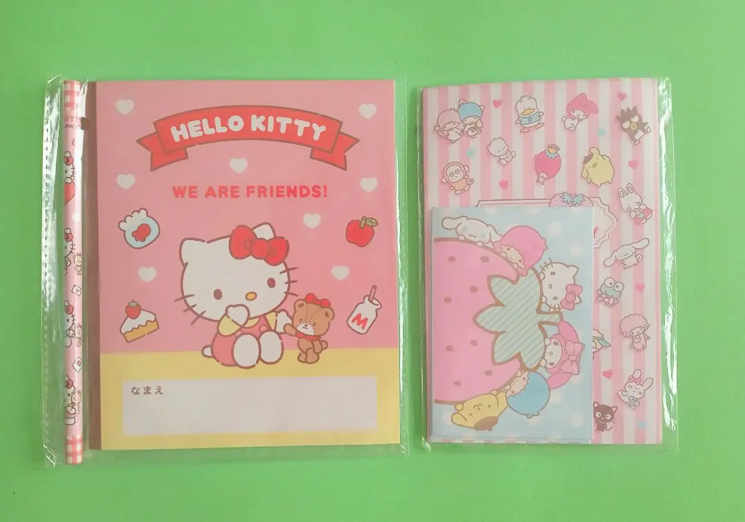 Thumbnail of Sanrio Ichigo Shimbun Character MIX Tokimeki☆Envelope Set Strawberry Notebook