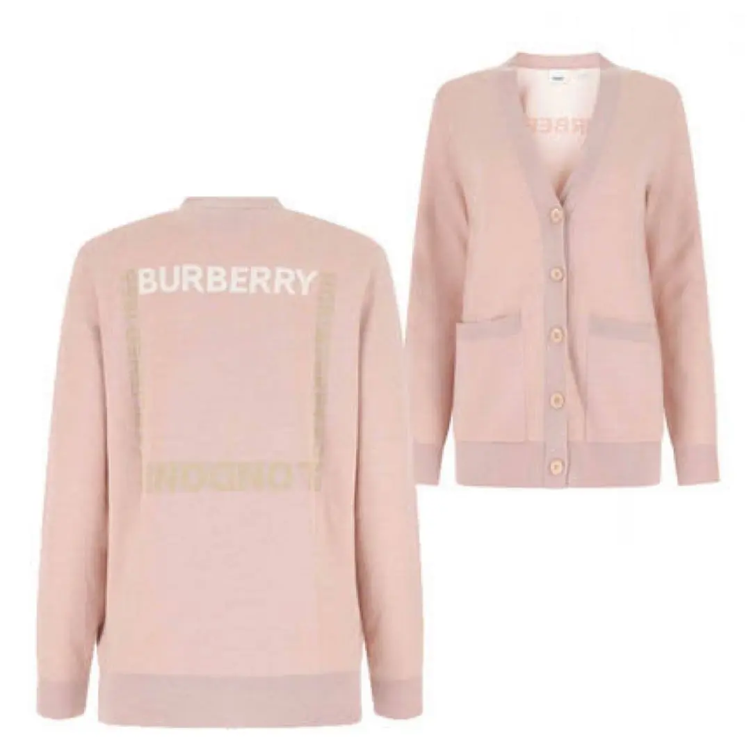 Burberry 長袖カーディガン 38サイズ ベージュ/ピンク 楽天市場】バーバリー BURBERRY カーディガン 衣料品 トップス