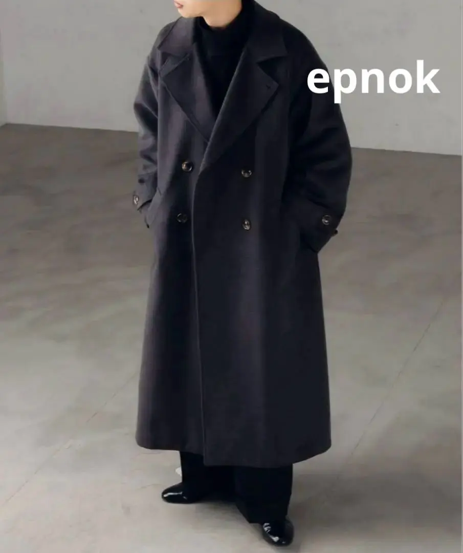 2025年最新】epnok オーバーダブルチェスターコートの人気