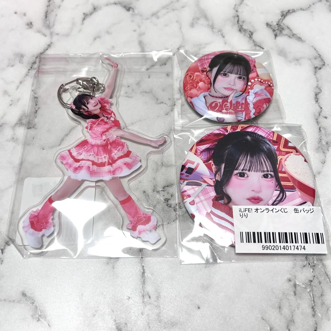 Thumbnail of Kokohana Riri Acrylic Keychains Garapon Lottery ONE LiFE! iLiFE Budokan