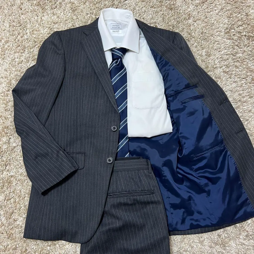 【極美品✨】Perfect Suit Factory 灰色 XL 套裝 的縮圖
