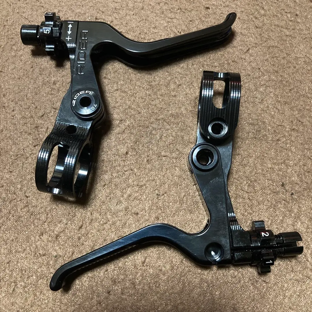 新品未使用　RIDEA　Vブレーキ　ショート　ライデア　リデア　147-00026　ブラック Amazon | RIDEA V-Type Lever CNC XFH2 ブラック 147-04831