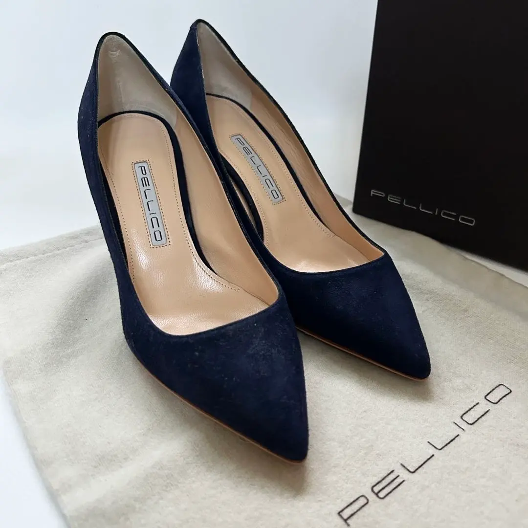 Thumbnail of Unused ✨ PELLICO Pumps CORA Suede Pointed Toe 36