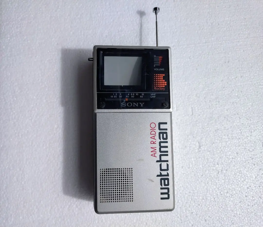 SONY Watchman AMラジオ 1984年製　未使用品 正規 SONY （Yahoo 未使用品 1984年製 AMラジオ Watchman テレビ