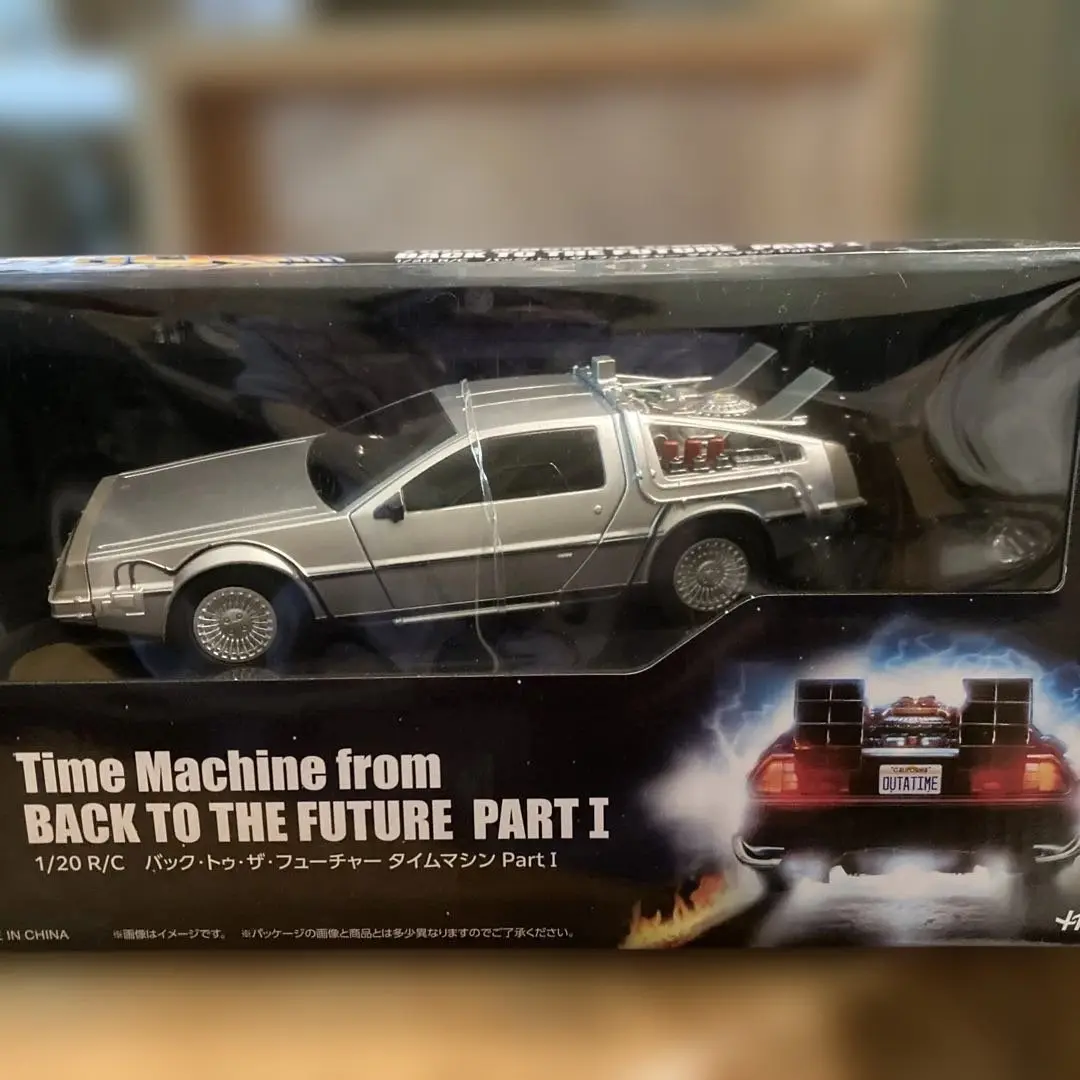 【年代物】デロリアン パート2 ラジコン バックトゥザフューチャー RC 未開封 避雷針を装着してあのシーンを表現可能！『バック・トゥ・ザ