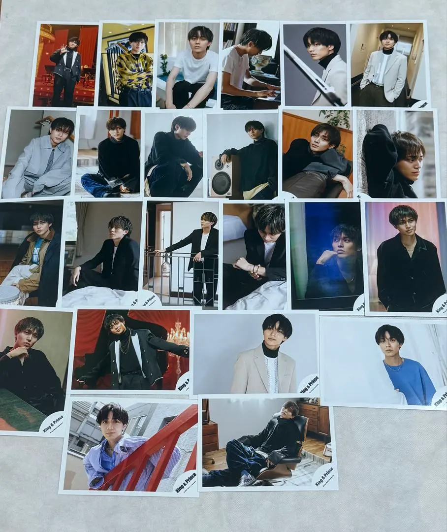 Thumbnail of 24-piece set of official photos of Ren Nagase from King & Prince