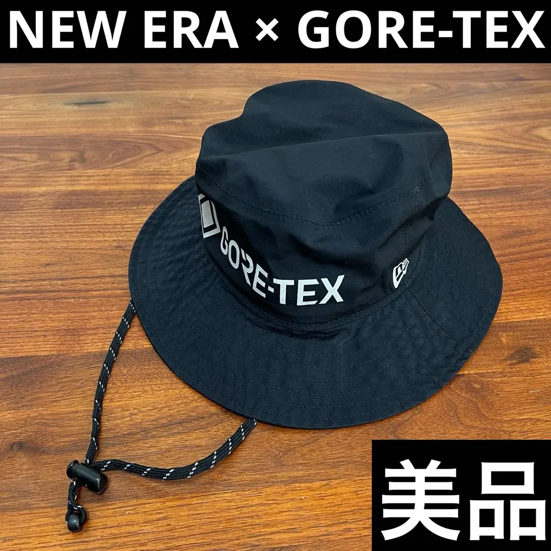 ⭐️新品未使用 ニューエラ ゴアテックス バケットハット ⭐️ ニューエラ NE 【ゴアテックス】顎紐付きバケットハット