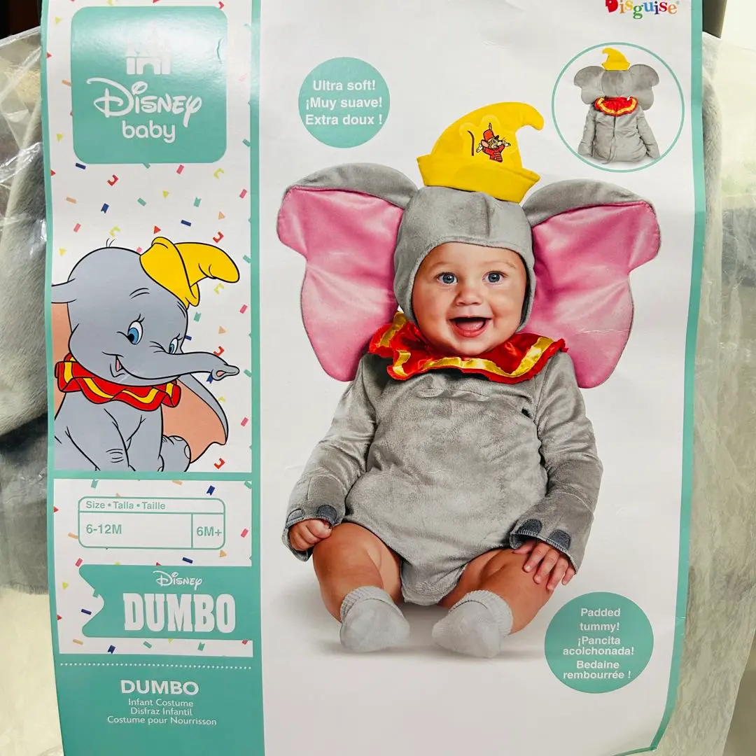 迪士尼 小飛象 變裝 服裝 嬰兒 的縮圖