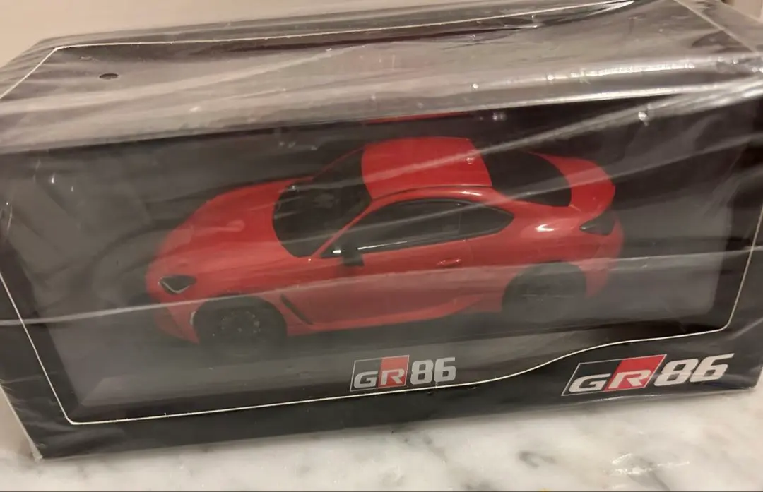 非売品 トヨタ GR86 1/30スケールミニカー スパークレッド