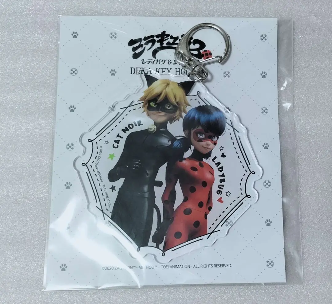 シャノワール　アクスタ ミラキュラス レディバグ＆シャノワール×COLLABOCAFEHONPO BLANC
