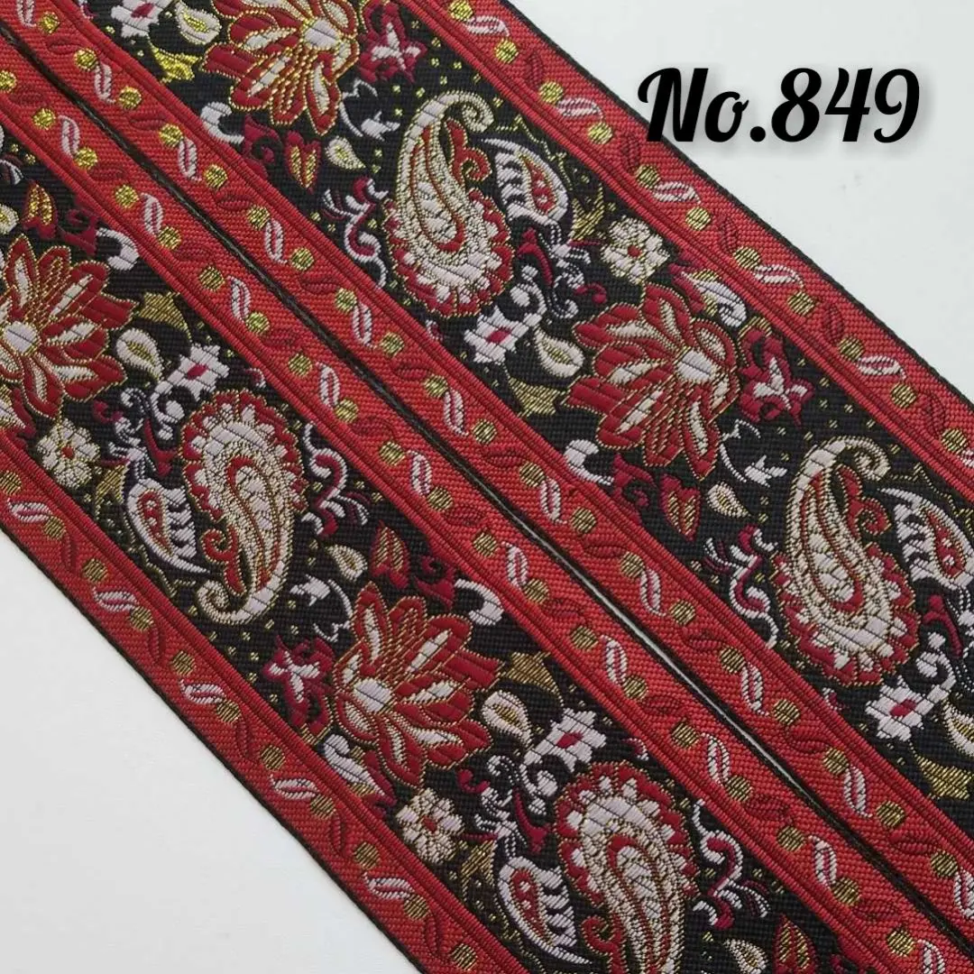 Thumbnail of 849 Tyrolean tape embroidery ethnic extra-thick