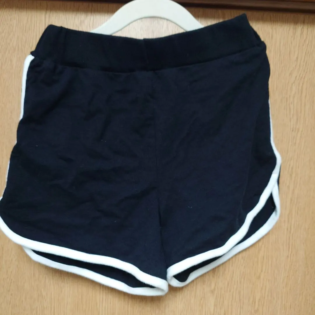 Thumbnail of Black shorts, 100% cotton, size 140