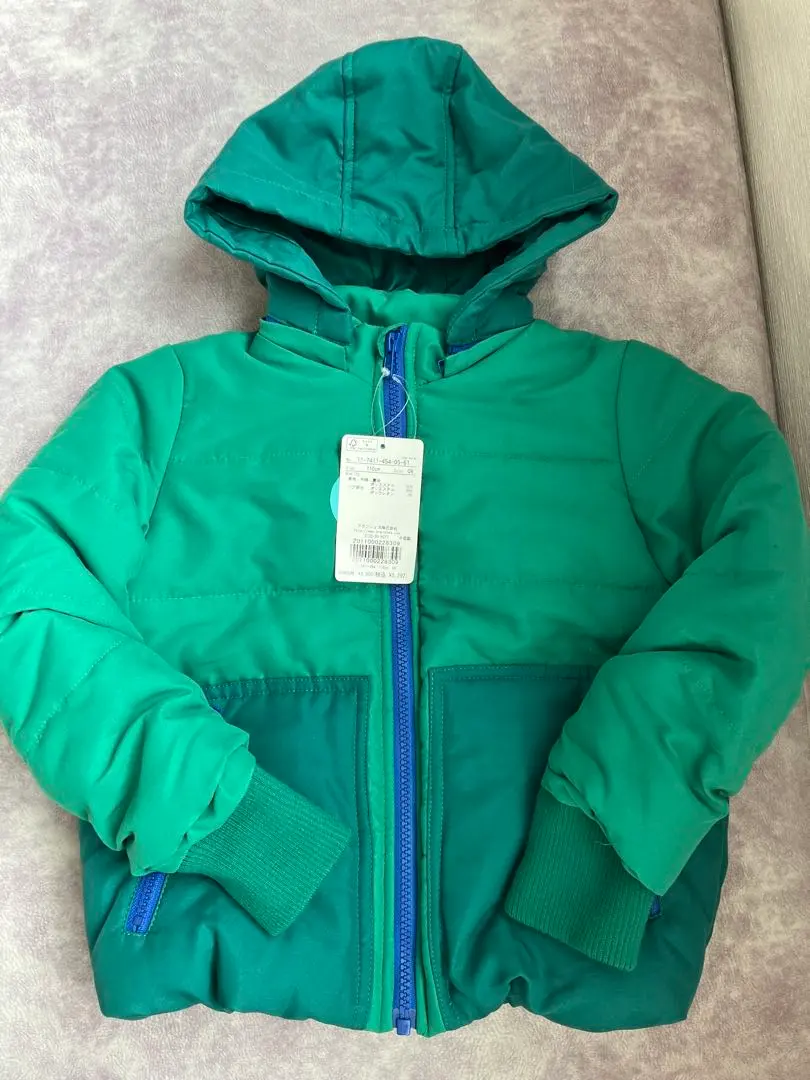 全新帶吊牌 branshes 110碼 中棉夾克 綠色 的縮圖