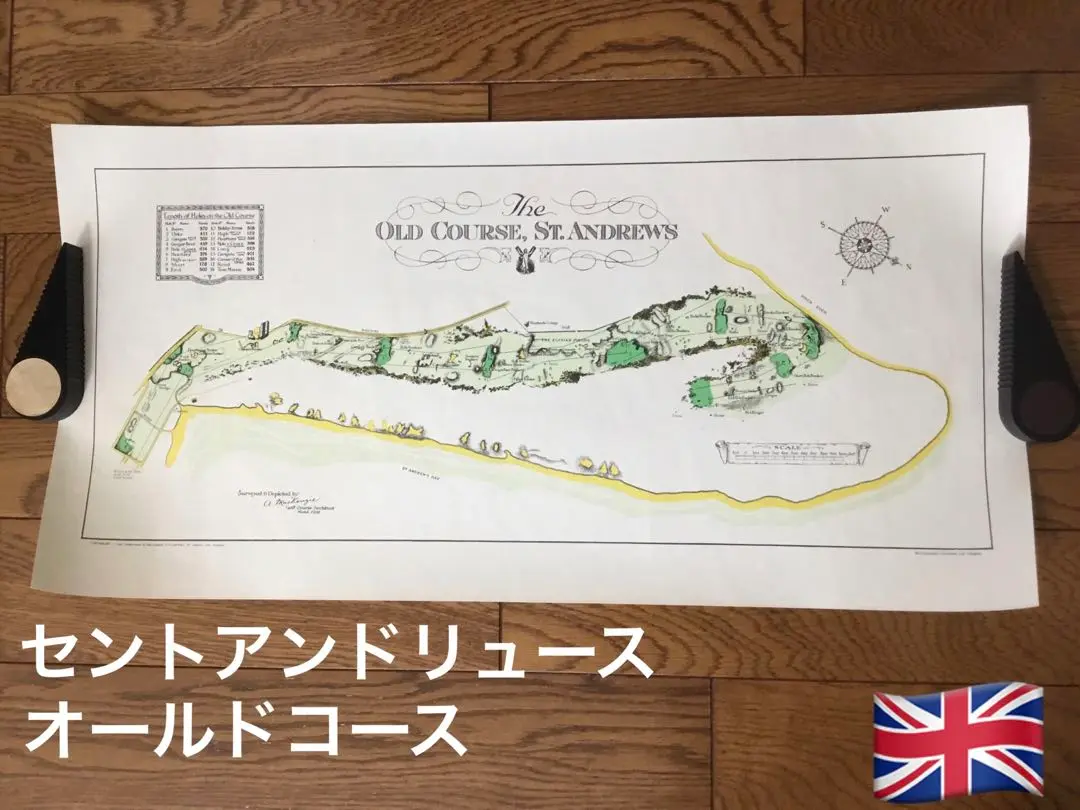 小泉孝太郎来年旅するゴルフ聖地セントアンドリュース　オールドコース現地購入 小泉孝太郎が来年行く⭐︎ゴルフの聖地セントアンドリュース