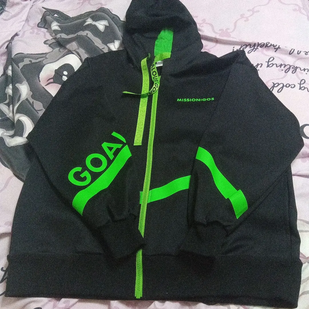 GOALOUS5 ゴーラスファイブ パーカー グリーン GOALOUS5 「MISSION：GO5」Vol.03 ゴーラスパーカー – GCRESTORE
