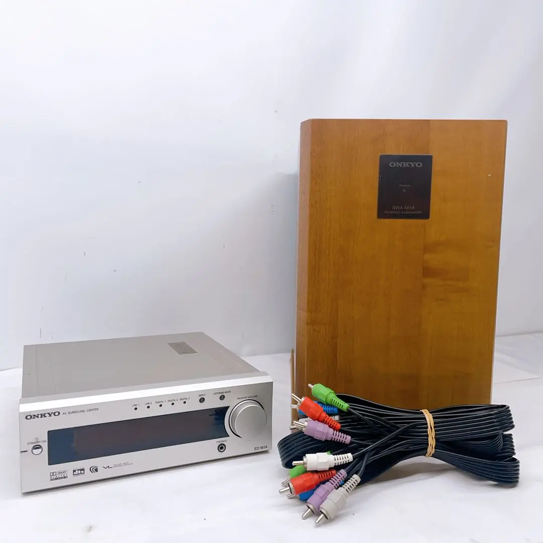 【動作確認済】ONKYO ホームシアター　ED-M1A SWA-M1A 2025年最新】onkyo ed-m1aの人気アイテム - メルカリ
