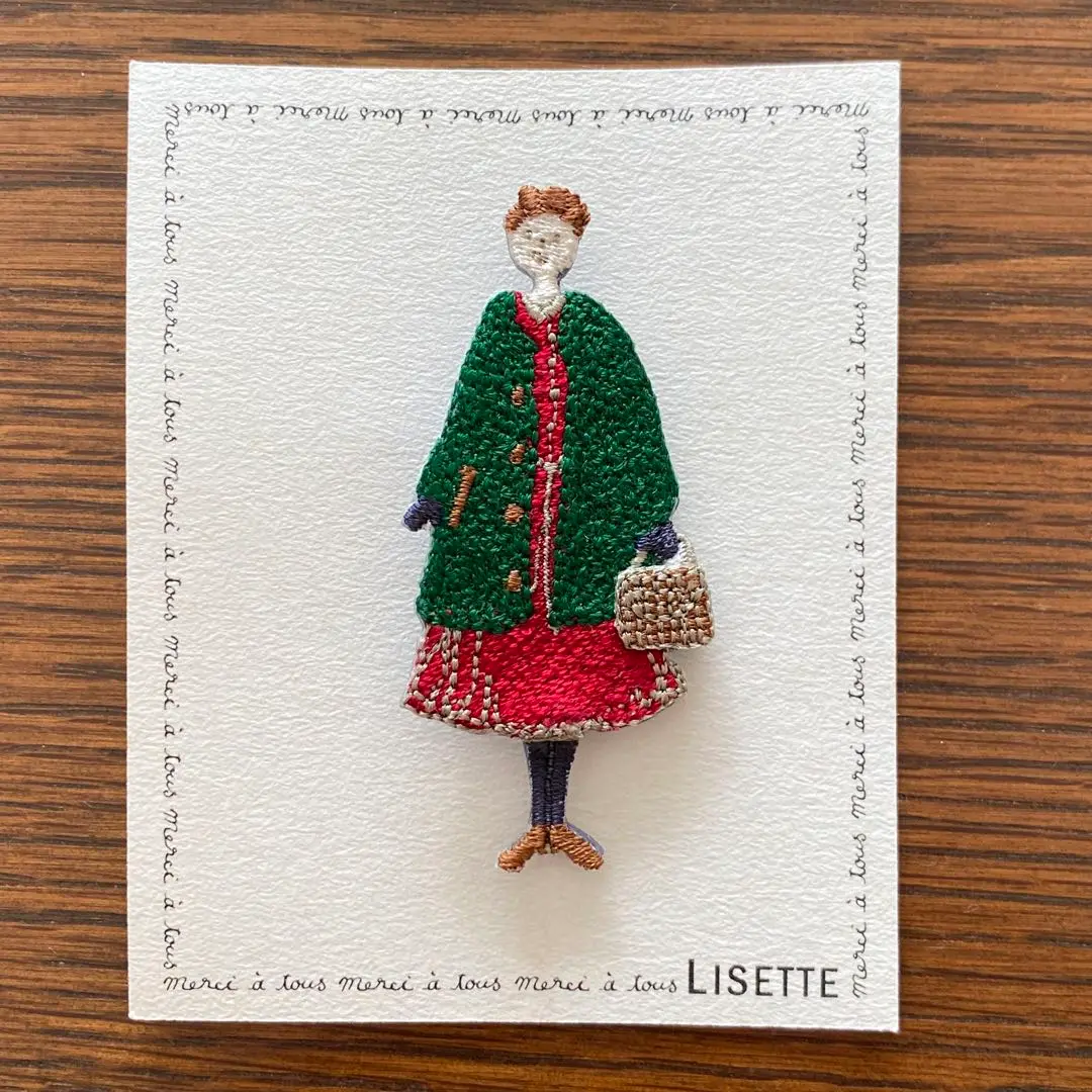 リゼッタ LISETTE ブローシュ・リス ブローチ　ノアール 楽天市場】//リゼッタ Lisette ブローシュ・アジュレ