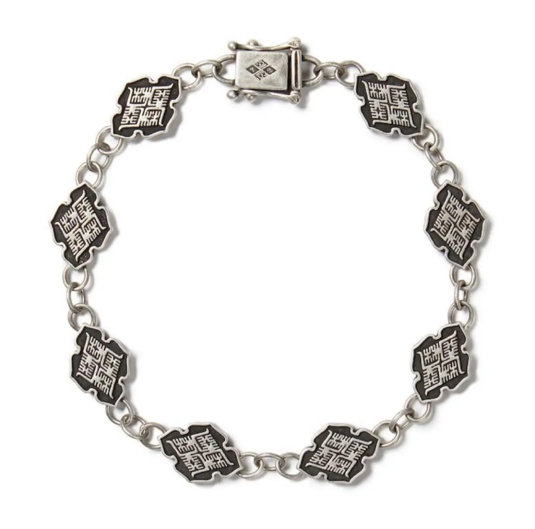 ブレスレット・バングル APHRODITEGANG Gakkin x Budspool Bracelet GAKKIN × BUDSPOOL 花罰家紋 BRACELET - K18 GOLD
