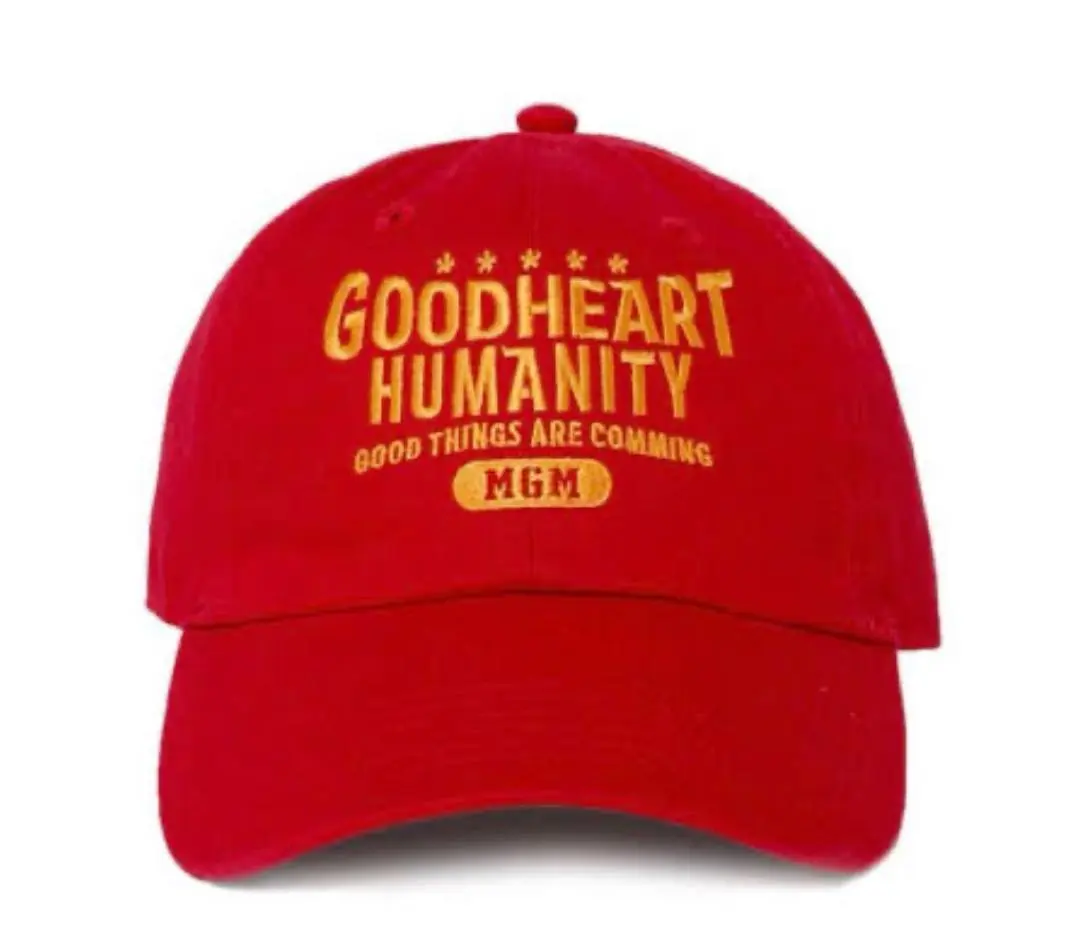 MARGINAL MAN 赤 キャップ GOODHEART HUMANITY MARGINAL MAN 赤 キャップ GOODHEART HUMANITY - メルカリ